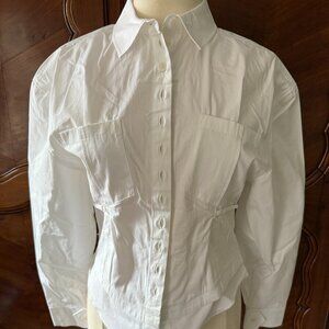 NWT Jacquemus Button-Up Blouse FR 40